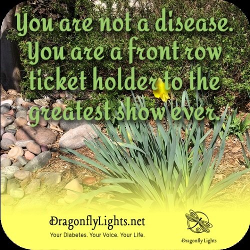 You are not a disease