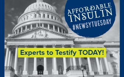 Newsy Tuesday – Insulin Affordability in Congress TODAY!