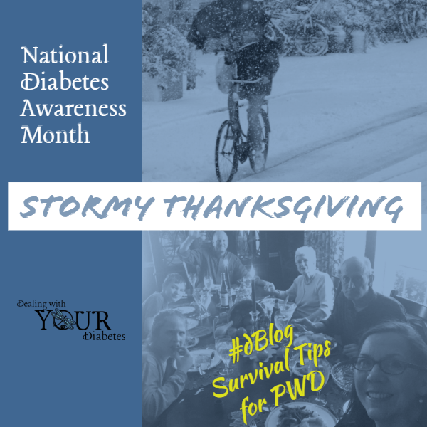 National Diabetes Month: Stormy Thanksgiving Diabetes Tips